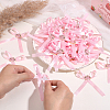 50Pcs Crown with Bowknot Alloy Polyester Single Face Satin Ribbon Garment Accessories JEWB-PH01301-3