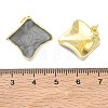 Brass Enamel Stud Earrings for Women KK-CBA760A-07G-02-5