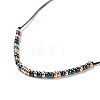 Nylon Thread Braided Beads Bracelets BJEW-JB04349-M-3