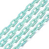 Acrylic Opaque Cable Chains X-PACR-N009-002D-1
