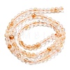 Heated Natural Citrine Beads Strands G-A262-A01-5mm-3