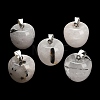 Natural Tourmalinated Quartz Pendants GG-K002-15M-1