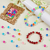 200Pcs Transparent Acrylic Beads FIND-DC0006-48-5