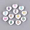 Opaque Acrylic Enamel Beads SACR-Q001-16A-B01-2