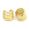 Brass Cuff Earrings EJEW-C104-029G-2