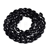 Opaque Solid Color Glass Beads Strands LS-GLAA-N071-01A-C12-2