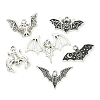 12Pcs Hallowmas Theme Tibetan Style Alloy Pendants FIND-U010-12-1