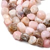 Natural Pink Opal Beads Strands G-B161-B05-4