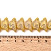 Painted Glass Beads Strands GLAA-Z021-19H-3