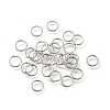 Brass Open Jump Rings KK-B147-03G-P-1