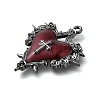 Alloy Enamel Gothic Style Pendants X-PALLOY-R157-06B-06A-2