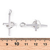 Rhodium Plated 925 Sterling Silver Pendants STER-T007-40P-3