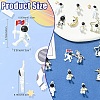 18Pcs 9 Styles Alloy Pendants FIND-YW0012-14-3