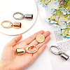 SUPERFINDINGS 4 Sets 2 Colors Alloy Snap Clasp DIY-CA0005-59-3