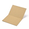 Kraft Paper Thank You Greeting Cards DIY-F120-01H-3