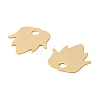 Brass Charms KK-F907-01B-G-2