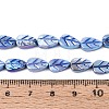 Natural Freshwater Shell Carved Beads Strands SHEL-N038-25-5