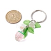 Fruits & Leaf Acrylic Pendant Keychain KEYC-JKC00680-05-3