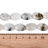 Dyed Natural White Jade Beads Strands G-N370-01A-18-5