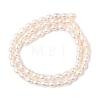 Natural Cultured Freshwater Pearl Beads Strands PEAR-F020-01B-3