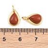 Natural Red Jasper Pendants GG-CBA110A-07G-03-3