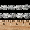 Transparent Crackle Glass Beads Strands GLAA-NH0001-04K-4