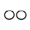 202 Stainless Steel Huggie Hoop Earrings EJEW-F111A-19mm-EB-4