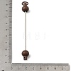 Plastic Beadable Keychain Bar for Jewelry Making DIY Crafts AJEW-C040-01E-1-3