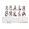 15Pcs PET Self-Adhesive Stickers STIC-M004-06B-3