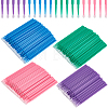 4 Bags 4 Colors Cotton Swab Brushes MRMJ-BBC0001-01-1