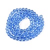 Transparent Glass Beads EGLA-A035-T8mm-D14-2