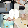 3Pcs Natural Gemstone Beads Pendant Decorations HJEW-CN0001-49-5