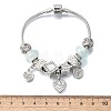 Alloy European Beads Charm Bracelets BJEW-F495-11P-3