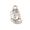 Tibetan Style Alloy Charms TIBE-Q090-07AS-1