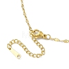 Brass Micro Pave Cubic Zirconia Pendant Necklaces NJEW-C039-05KCG-01-3