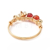 4Pcs 4 Styles Natural Gemstone Finger Rings RJEW-TA00226-5