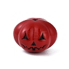 Halloween Theme Spray Painted Alloy Beads PALLOY-D029-03C-RS-1