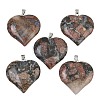 Natural Glaucophane Pendants GG-K002-04I-1