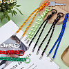 8Pcs Nylon Pendant Decorations HJEW-MA00051-4