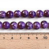 Baking Paint Glass Beads Strands DGLA-N008-10mm-03-5