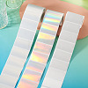 3 Rolls 3 Styles Vinyl Plastic Printable Holographic Stickers OFST-TA0001-10F-7
