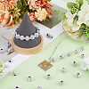 150Pcs Craft Style Acrylic Beads MACR-SC0002-20-4