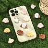 60Pcs 6 Styles Opaque Resin Cabochons FIND-CJZ0001-013-6