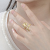 304 Stainless Steel Cuff Open Rings WG6E5AE-02-2