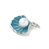 Brass Enamel Pendants KK-B148-03P-02-2