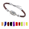 1Pc 304 Stainless Steel Perfume Diffuser Column Link Bracelets BJEW-FG0001-08C-1