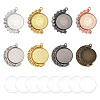 DIY Rotatable Pendant Making Kits DIY-TA0008-76-13