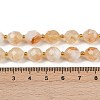 Natural Citrine(Heated) Beads Strands G-N342-149I-22-5