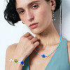 10Pcs Handmade Lampwork Beads LAMP-TADJ0001-01G-7