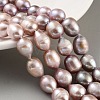 Natural Cultured Freshwater Pearl Beads Strands PEAR-P062-12D-1